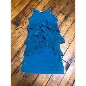 Juicy Couture blue long shirt, size 8 Girls